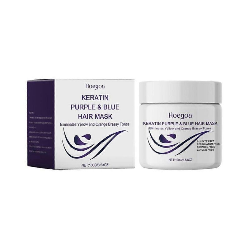 Hoegoa Keratin Purple And Blue Hair Mask​